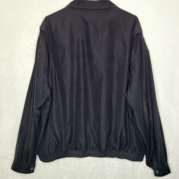 Vintage Polo by Ralph Lauren Plaid Lined Harrington Full Zip Jacket Size XL - Picture 6 of 6